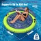 Pool Floats Adult, Inflatable Tanning Pool - Extra Large Pool Floats for Adults Heavy Duty, Round Pool Rafts, River Lake Floaties Water Floats with Cup Holders